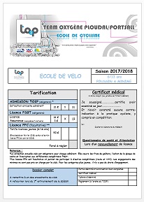 thumbnail bulletin adhésion ecole de velo petit