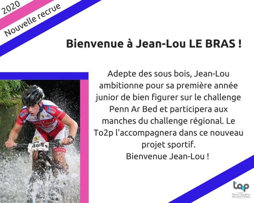 Bienvenue à Jean Lou Le Bras