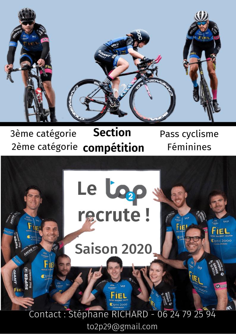 Le To2p recrute pour la saison 2020 !