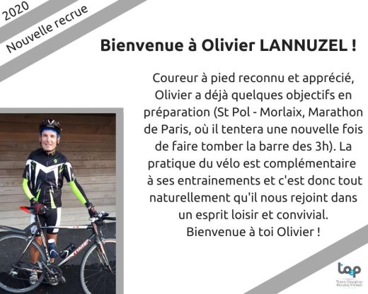 Bienvenue à Olivier